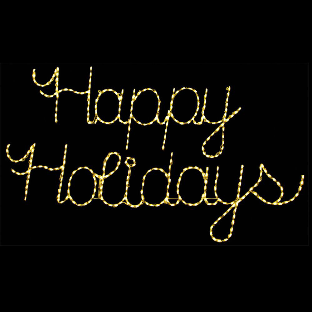 レア！ チップとデール LEDライト Happy Holidays The Holiday Aisle® Happy Holidays LED Lighted Display & Reviews